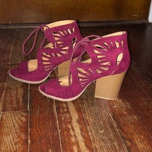 Maroon Heels
